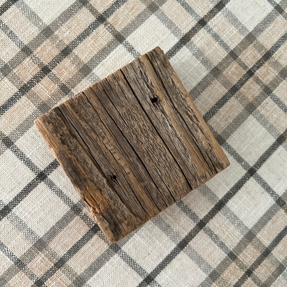 Rustic Tea Light Holder - Picture 2 of 3